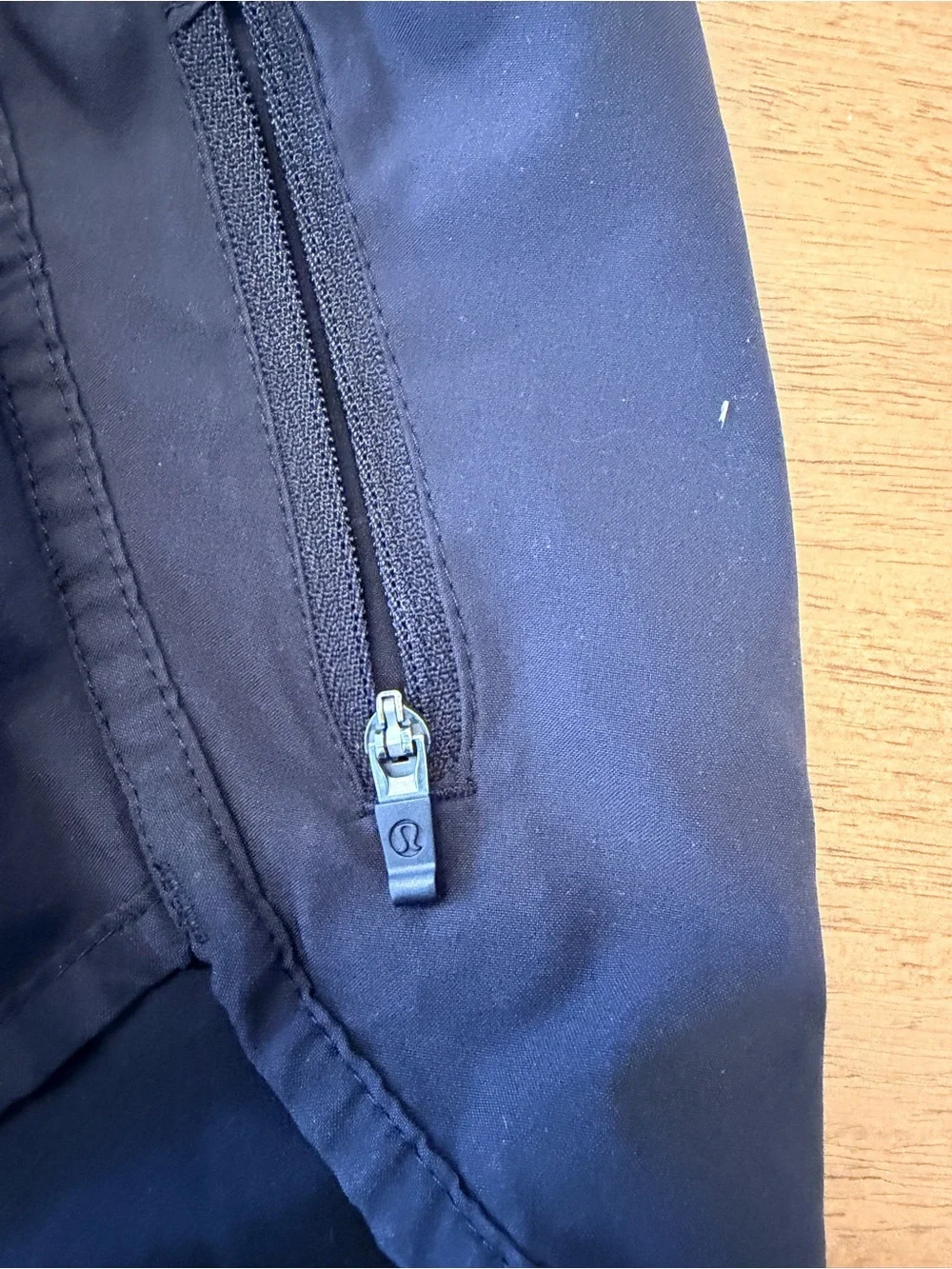 lululemon athletica Navy Layered Run Shorts